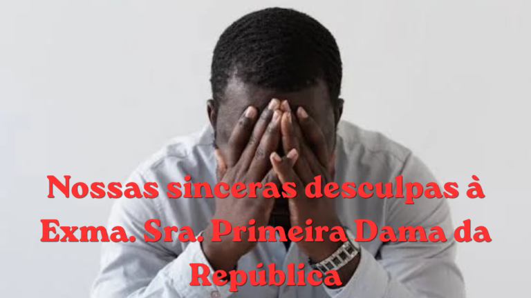 Não será possível construir uma nova Angola com pessoas passivas e desprovidas de maturidade
